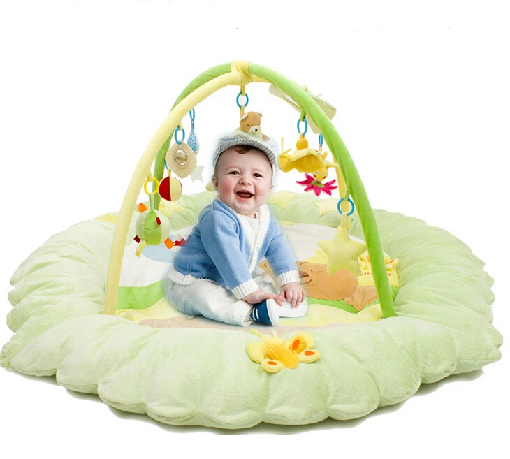 

baby develops play mat for children large velvet rug 140*140*60cm