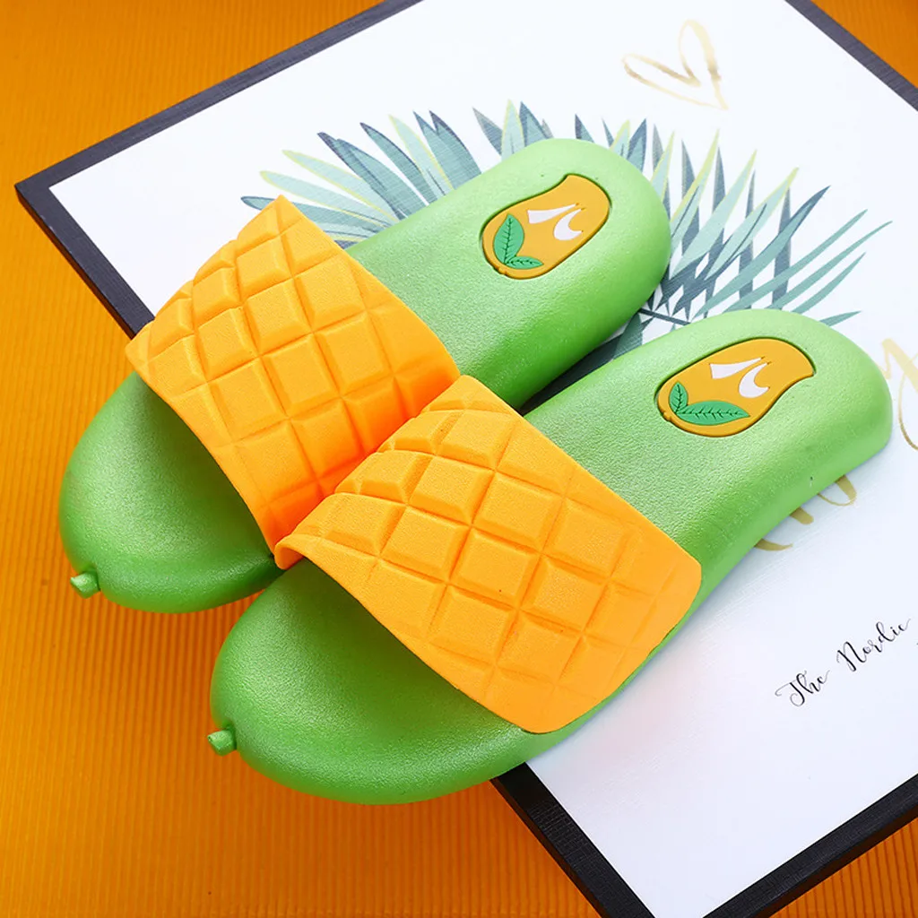 Детские тапочки удобные модные новые летние с круглым носком pantuflas детская обувь