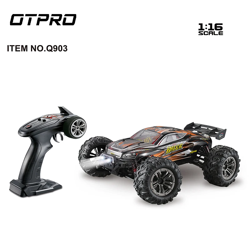 Q903 1:16 бесщеточный двигатель 2,4 ГГц 4WD 52 км/ч высокоскоростной профессиональный пульт дистанционного управления автомобиль с светодиодный свет Дистанционное управление автомобиль дрейфовая игрушка