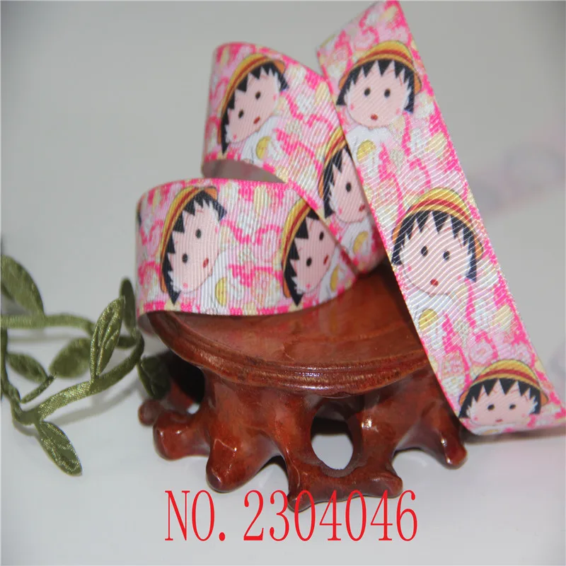 

2.5cm thermal transfer belt high density ribbon cherry small pill son series silk gift wedding bake ribbon 5 yards