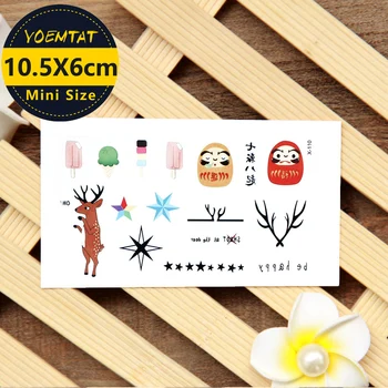 

1 piece Waterproof Temporary Tattoo Sticker Japanese style tattoo Water Transfer fake tattoo flash tattoo for girl women men