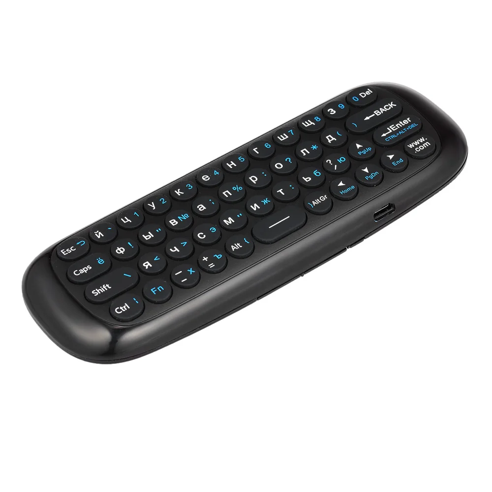Беспроводная клавиатура WeChip W1 2 4G Air Mouse ИК смарт пульт дистанционного управления