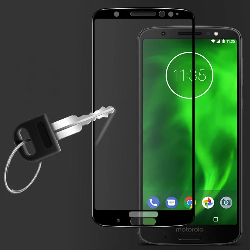 BBSW 5D Curved Tempered Glass For Motorola Moto G6 G6 Plus G6 Play Full Glue Screen Protector Film For Moto G5S Plus Phone Glass (7)
