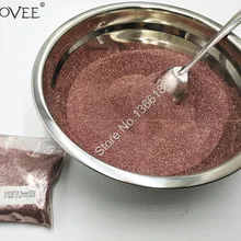 0,2 мм 008 дюймов металлический розовое золото цвет блеск для ногтей порошок пыли для дизайна ногтей DIY косметические Блестки для рукоделия украшения