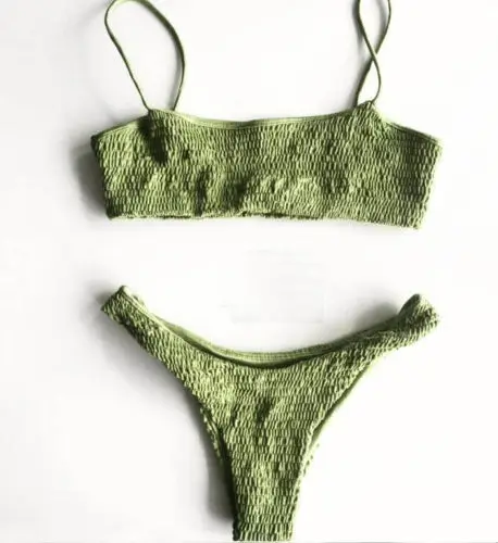

Women Bikini Set 2019 Hot Sexy Lady New flexure Women Bikini Set Bandage Push Up Padded Swimwear Swimsuit Bathing Beachwear