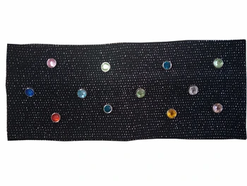 

P17250 new fashion shimmer headbands good stretch custom colors crystal plain headband for women hair accessories design custom