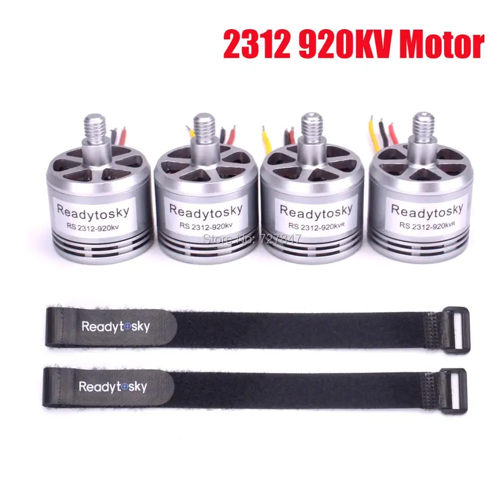 4 шт./лот 2312 920kv бесщеточный мотор CW CCW для F450 F550 S500 SK500 450 мм 500 550 Радиоуправляемый