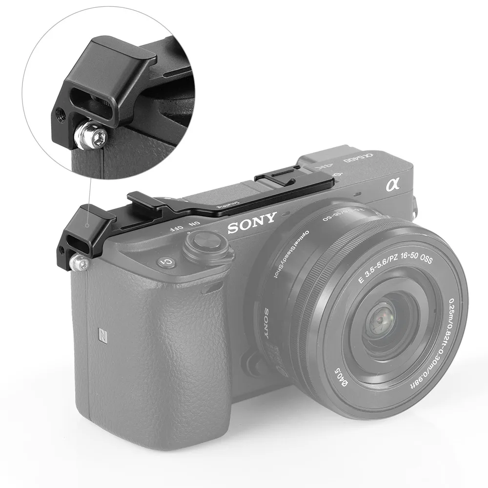 SmallRig пластина перемещения холодного башмака для камеры sony A6100/A6300/A6400 для микрофона вспышки прикрепить Vlogging Rig 2317