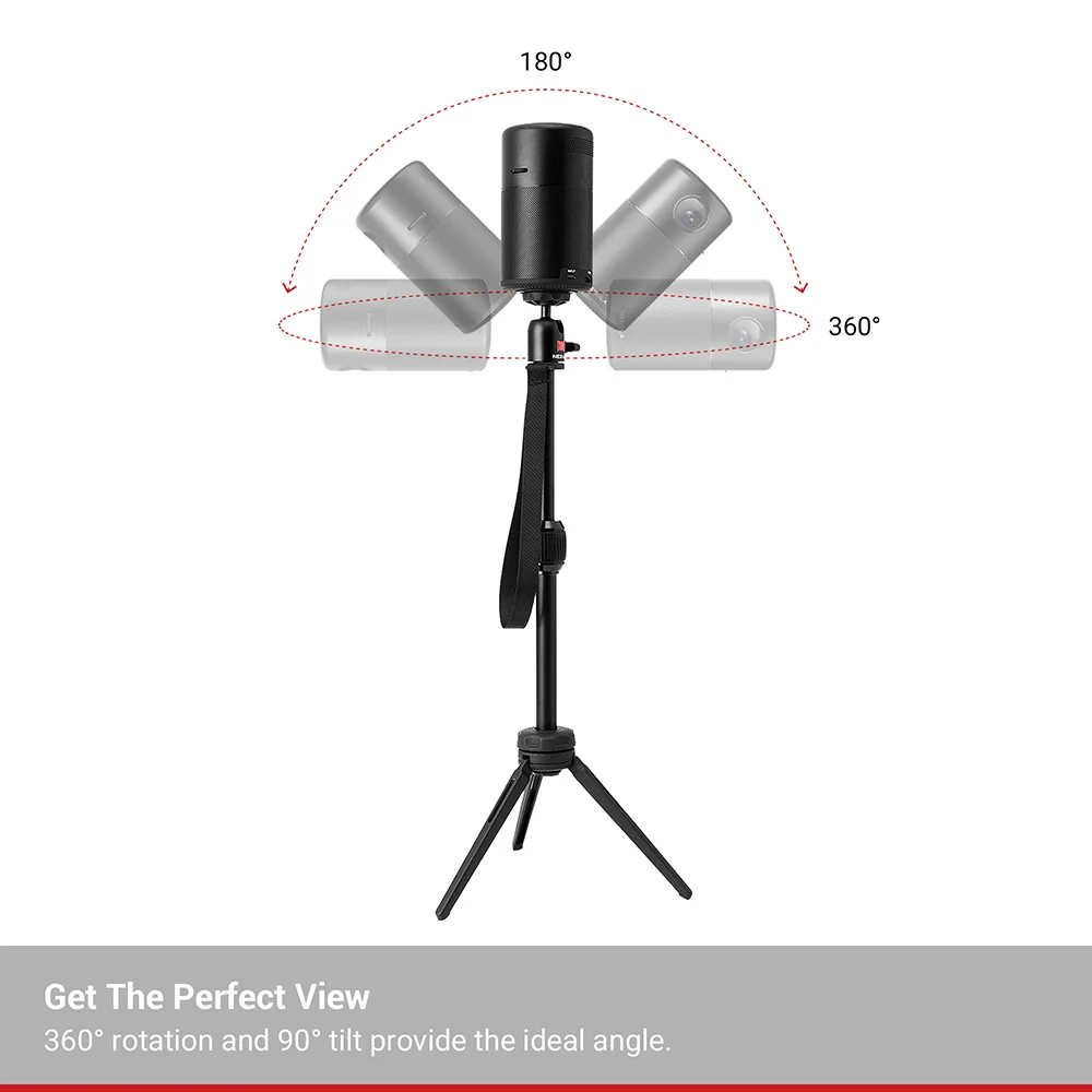  Nebula Capsule Adjustable Tripod Stand Compact Lightweight Aluminum Alloy Portable Projector for Pi