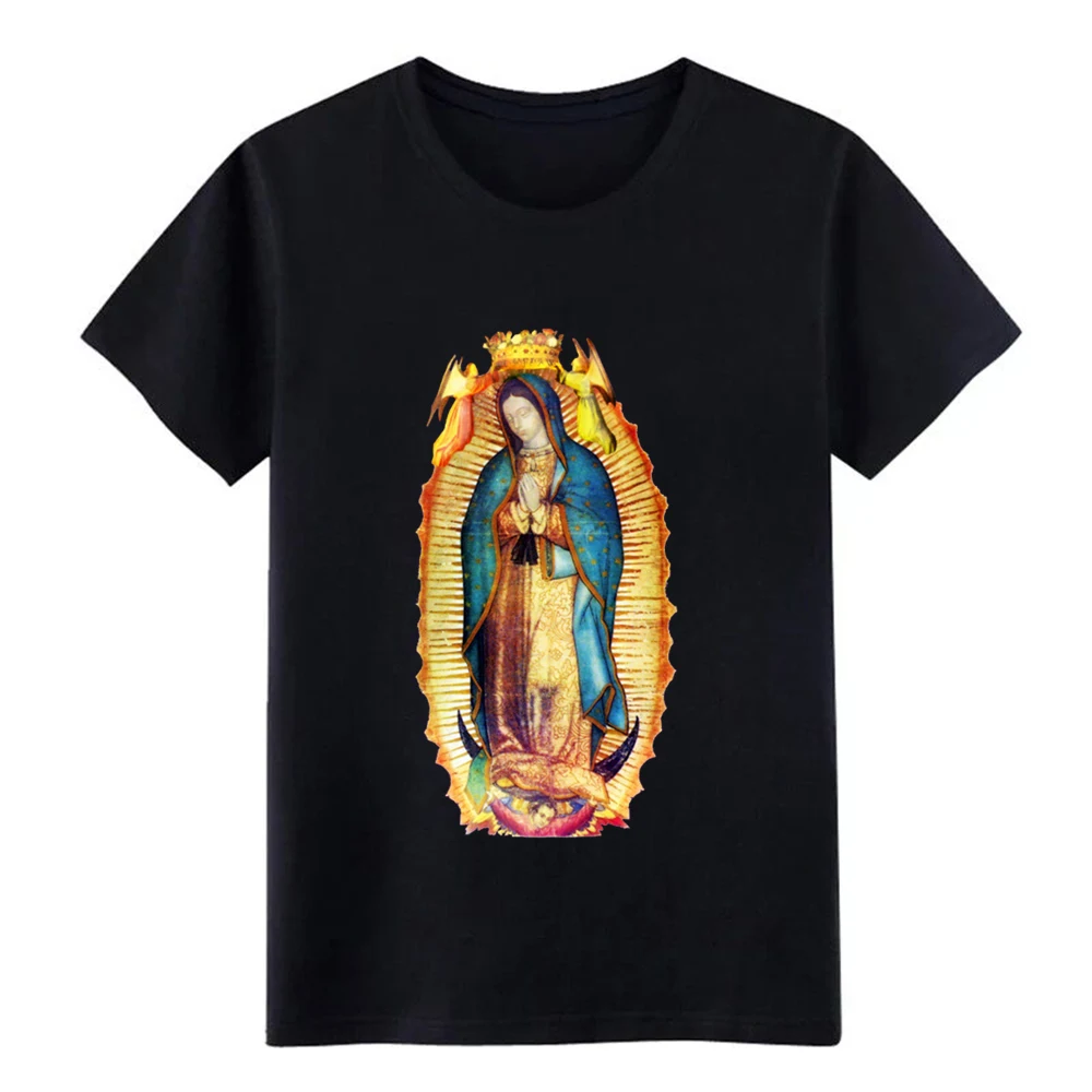 

Our Lady Of Guadalupe Our Lady of Guadalupe Virgin Mary Mexico t shirt Printing tee shirt S-3xl Pictures Crazy Humor shirt