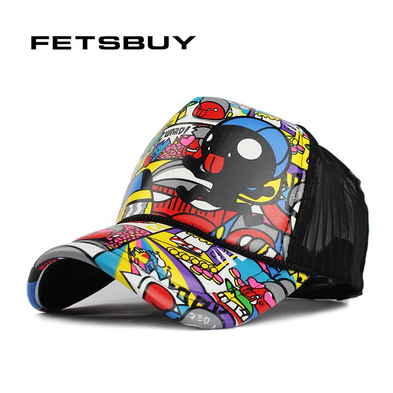 FETSBUY Unisex Summer Breathable Fashion font b Baseball b font font b Cap b font Hat