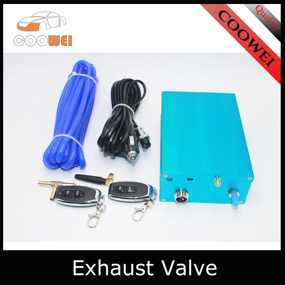 

Control Box:The exhaust valve comes with a vacuum pump controller box remote control of the exhaust valve actuator with memory.