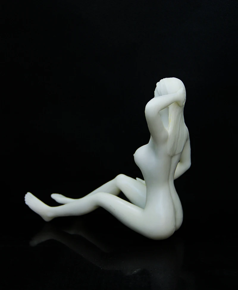 Новая созданная красота человеческого тела смолы Дисплей украшения Искусство Статуя подарок на день рождения игрушка Обнаженная женщина модель тела