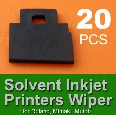 20 шт. стойкое к растворению чистящее лезвие для принтера Roland Mimaki Mutoh DX2/DX4 черная