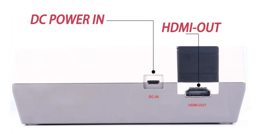 8 бит 4K HDMI выход Ретро Классический Портативный игровой плеер ТВ Видео игровая консоль встроенные 600 игр мини-консоль PAL& NTSC 2 геймпада