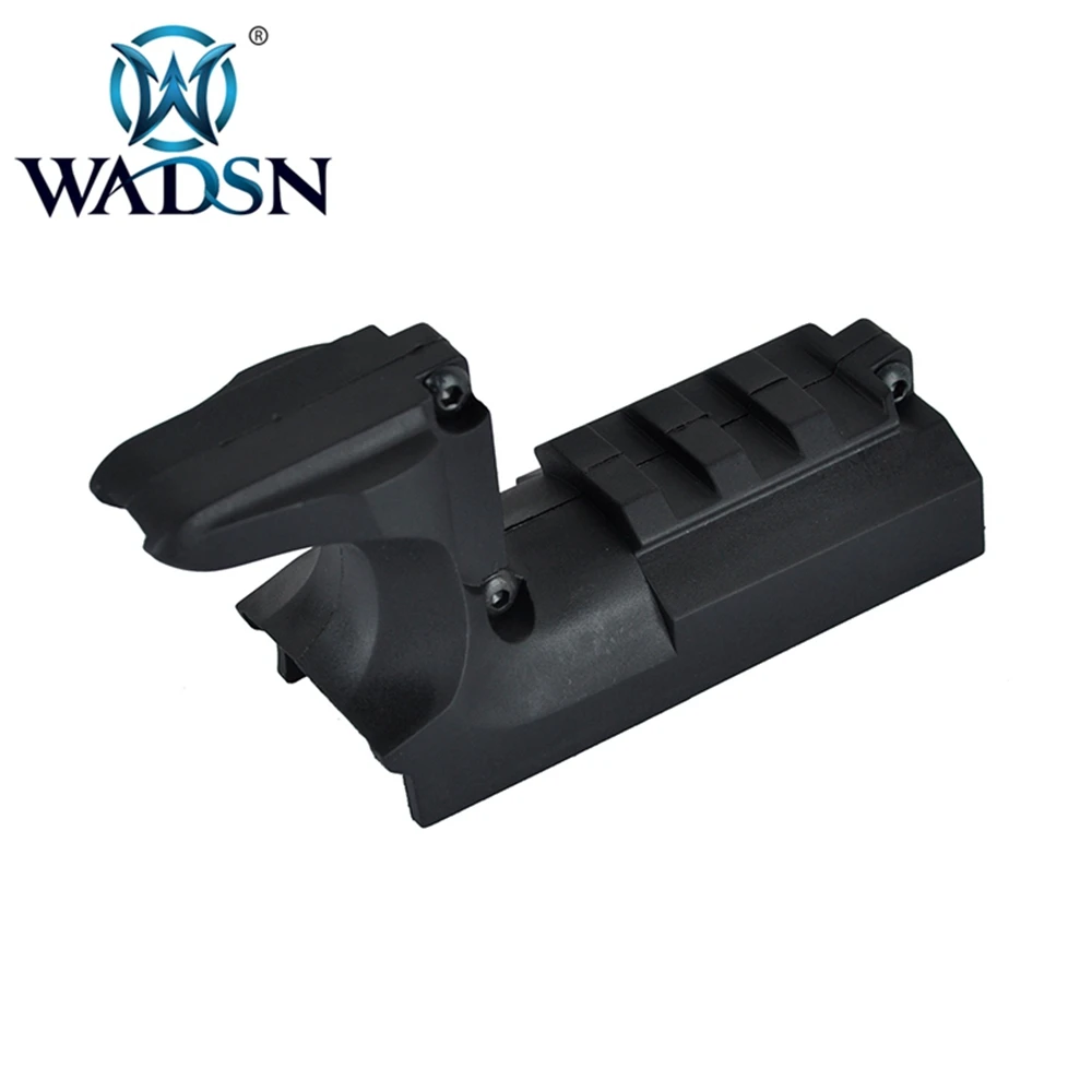 WADSN Tactical SV MOUNT Airsoft Pistol 20mm Under Rail Mount Rail Adapter Laser Mounts WPA0206 Softail Hunting Accessories - Цвет: Черный