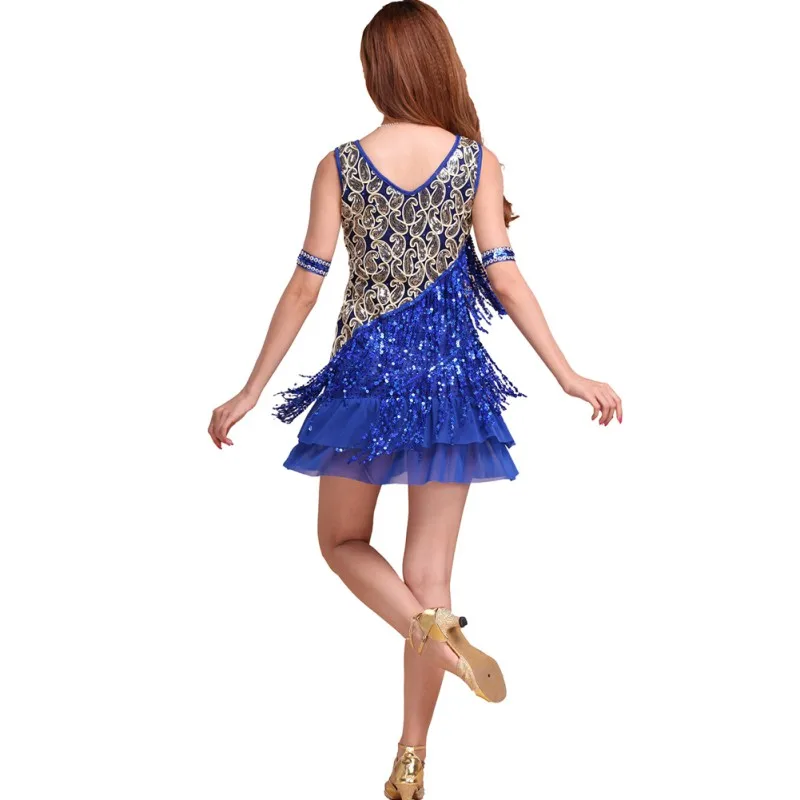 Соблазнительная девушка Латина танго сальса, ча-ча, платье Выступления Танцы платье Новое поступление Co1 co1