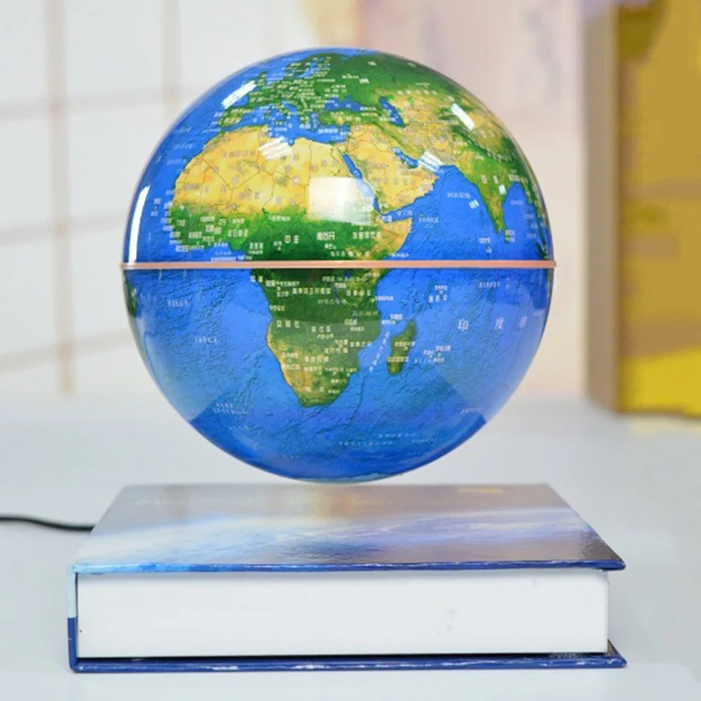 

6 inch Magnetic Rotating Globe Anti-Gravity Floating Levitating Earth globe world Map For Desktop Office Home Decor best gift