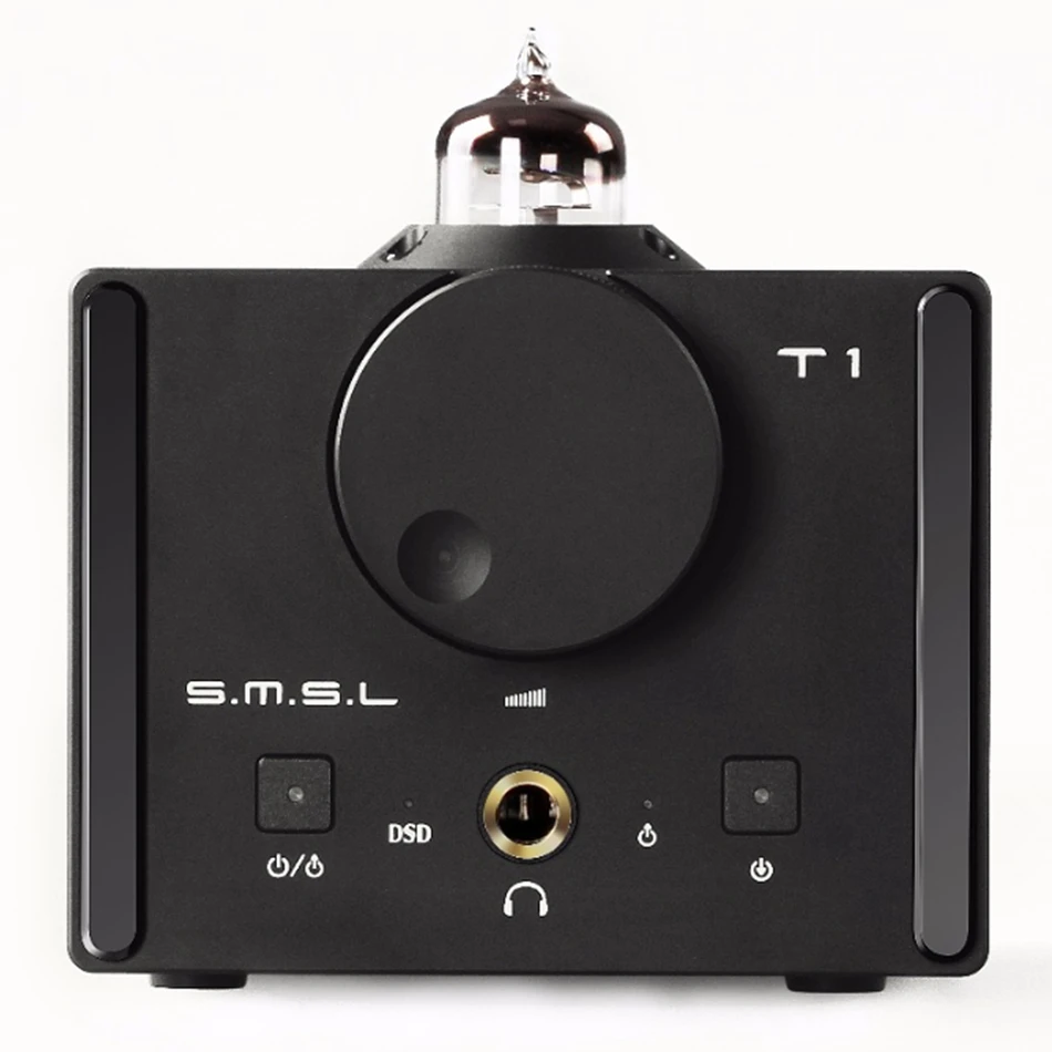 SMSL T1 Hi-Fi аудио ЦАП CM6632A AK4490EQ DSD512 ламповый усилитель для наушников USB оптический коаксиальный вход RCA выход 384 кГц декодер