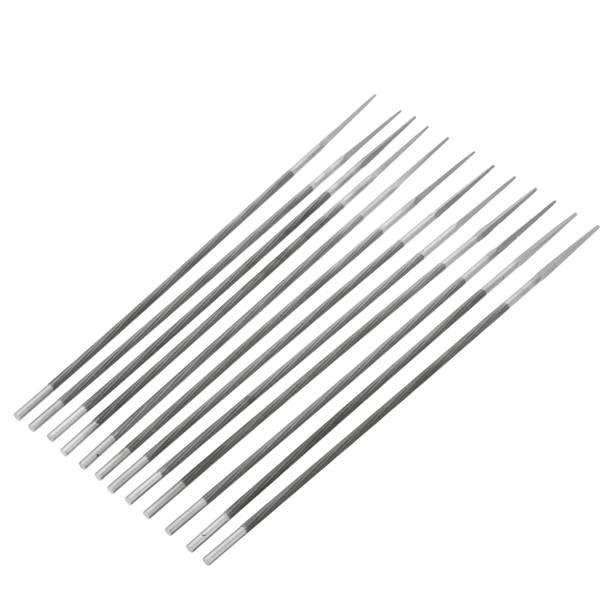 12Pcs 5/32'' Chainsaw File Chain Saw File Sharpening Chainsaw Chains Sharpener for Garden Woodworking Saw Chain Tool