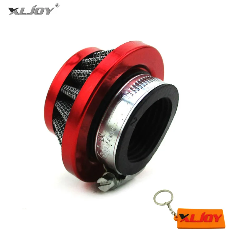 

XLJOY 35mm Red Air Filter For Yamaha DT80 RD80 RD125 RD200 Aerox Breeze BWS