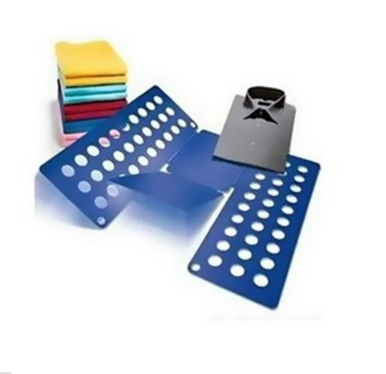 

Shirt Folder Clothes T Shirt Fold Board Organizer Save Time Laundry Organizer Folding Garment Clothes Board Color Random