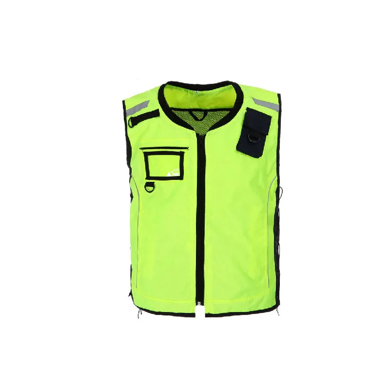 Reflective Clothing Cycling Windproof Reflective Vest Fluorescent Green