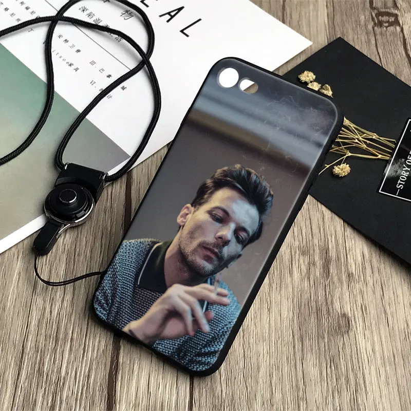 Louis Tomlinson Coque For Apple iPhone X 8Plus 8 7Plus 7 6SPlus 6s 6Plus 6 Se 5s 5 Soft Silicone Tpu Phone Case Shell Cover