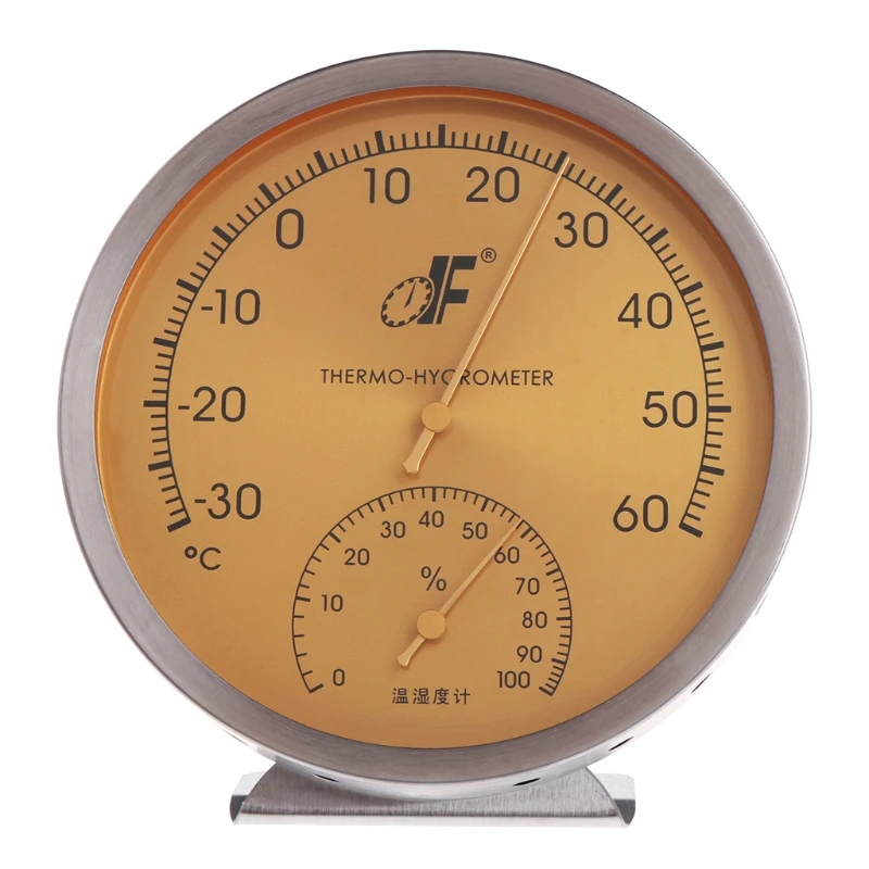 Hanging vertical TH608 Stainless Steel Analog Dial Thermometer