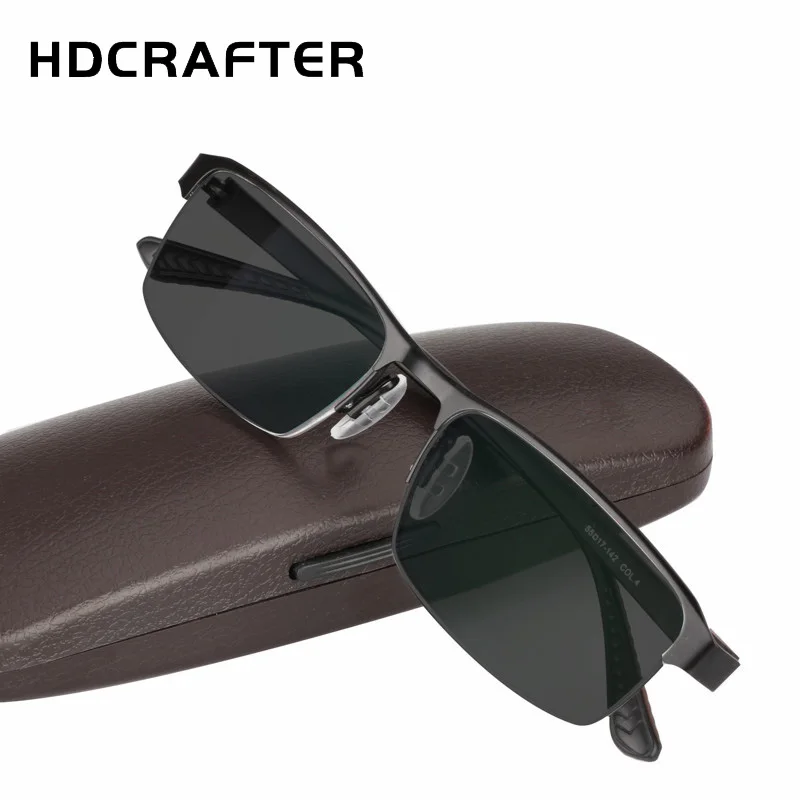 HDCRAFTER(SPH: 0~+ 400) диоптрий фотохромные очки для чтения, мужские титановые очки для дальнозоркости, дальнозоркости, очки для улицы