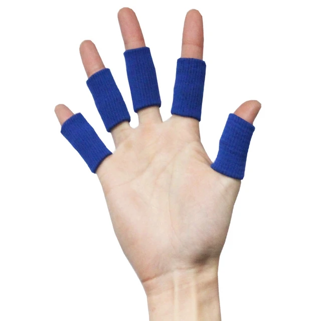 5PCS Professional Fingerstall Finger Gear Protective Cover Gloves for