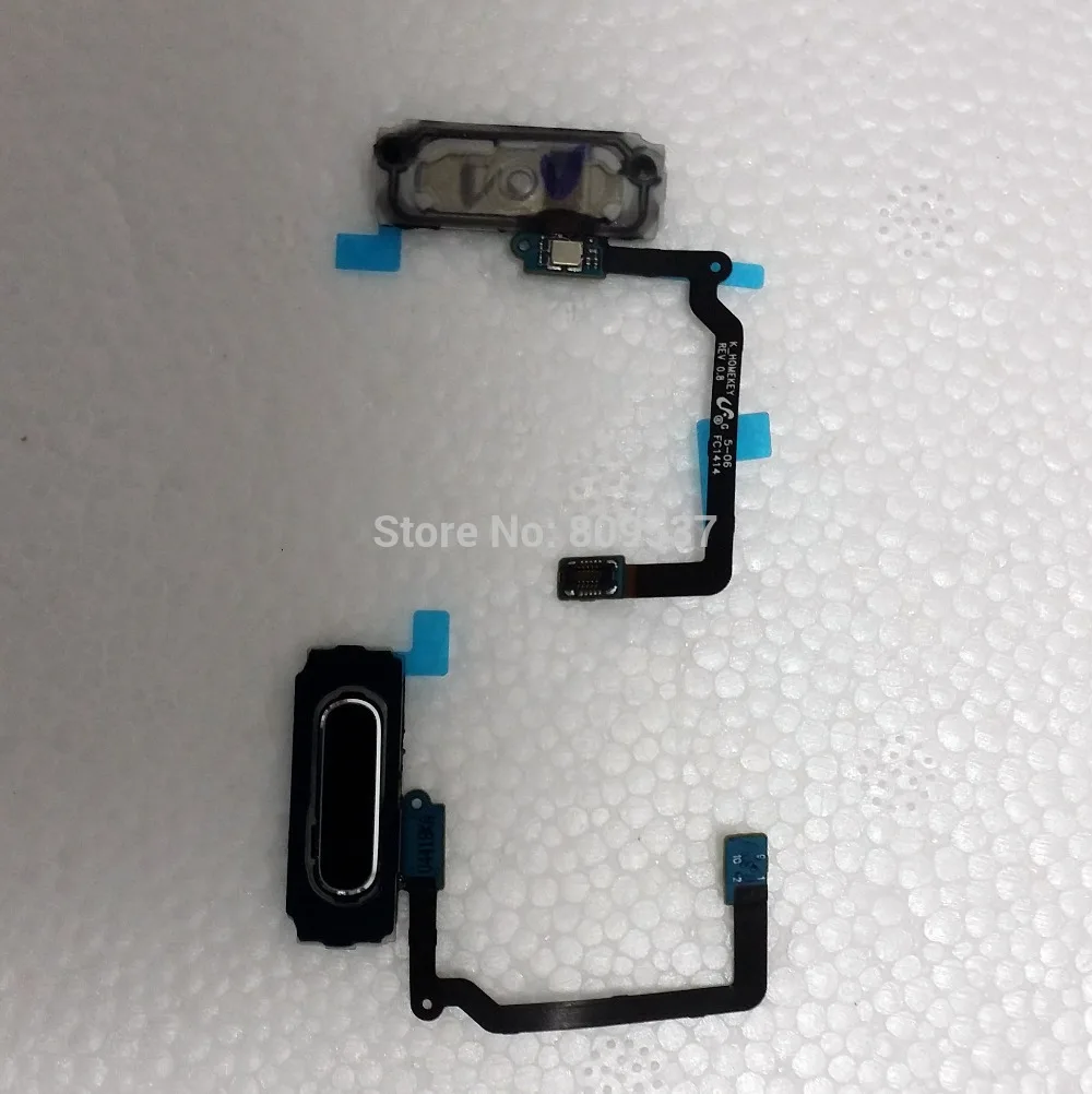 Для Samsung Galaxy S5 i9600 G900F G900H/Galaxy Mini SM G800 кнопка Home с гибкой кабельной лентой OEM черный