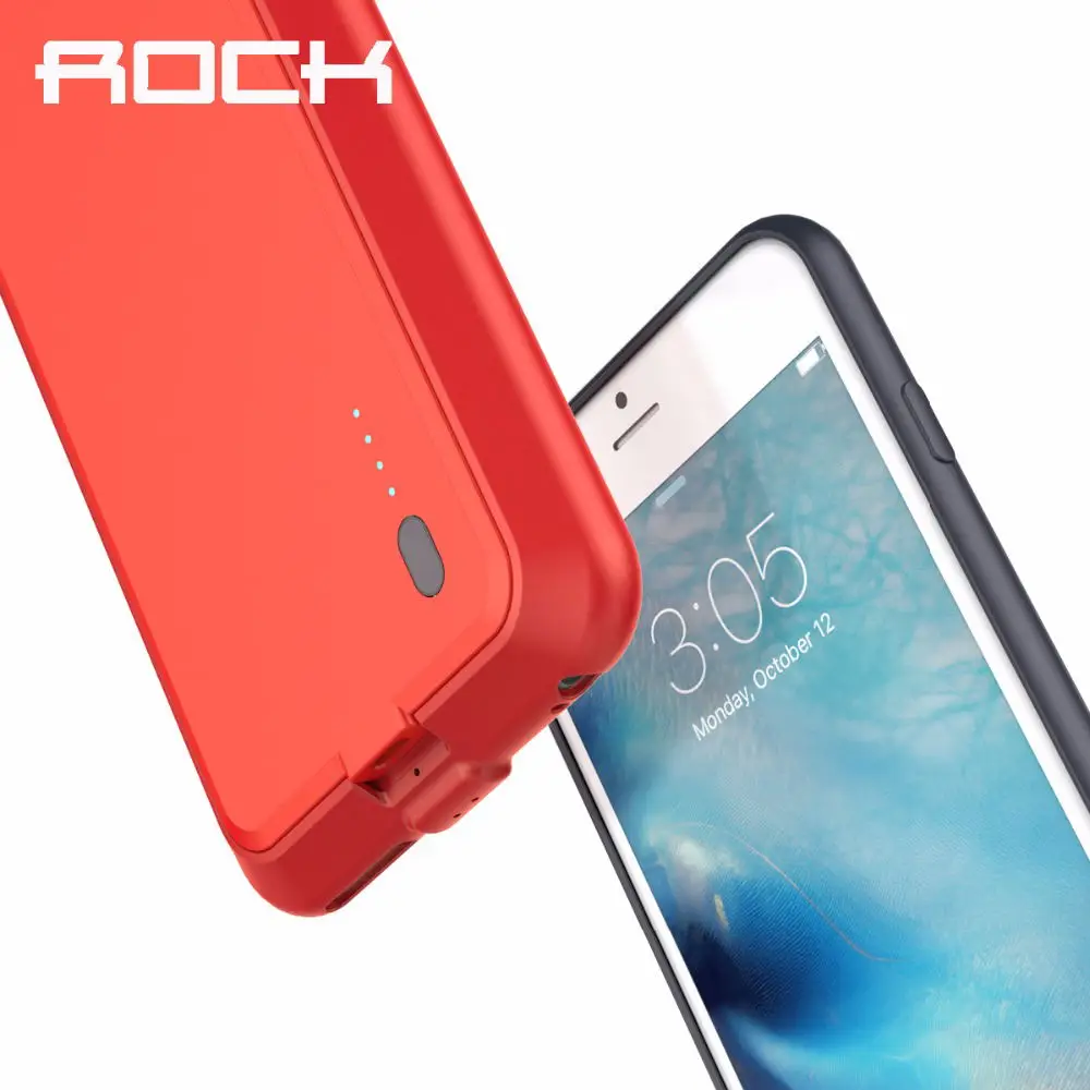 bilder für Rock energienbank fall für iphone 6/6s/6 plus/6 s plus 2000/2800 mAh Notfall Externer Ladegerät-fall für iphone bilder für Rock energienbank fall für iphone 6/6s/6 plus/6 s plus 2000/2800 mAh Notfall Externer Ladegerät-fall für iphone