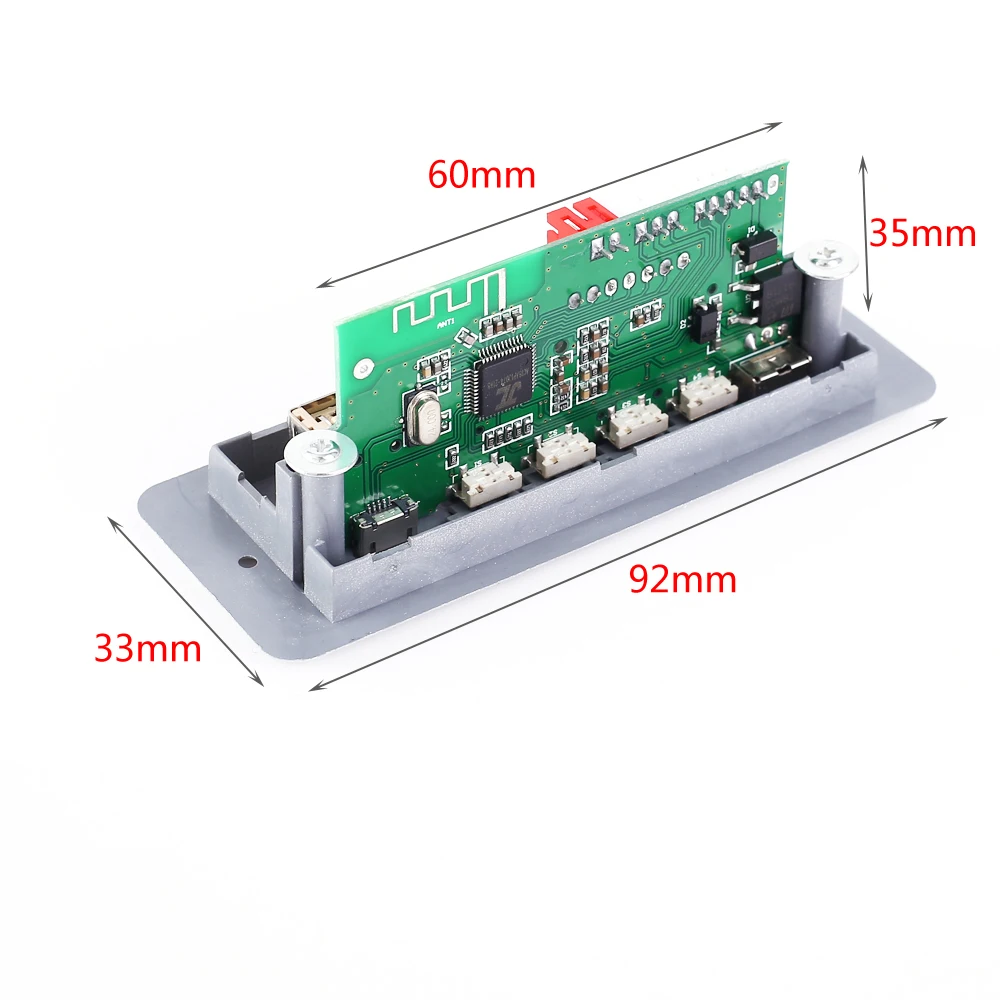 Модуль fm-приемника 5 в MP3 декодер плата Bluetooth AUX вход дистанционное управление Поддержка TF карта u-диск без потерь аудио