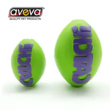 Natural Rubber Pet Dog Rugby Catch Toy Pet Dog Sensitivity Training Catch Toy For Fun And Play