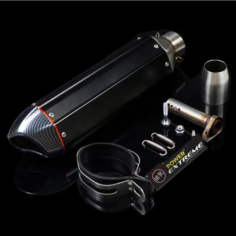 UNIVERSAL ESCAPE MOTORCYCLE GP EXHAUST DIRT BIKE MUFFLER MOTORCYCLE
