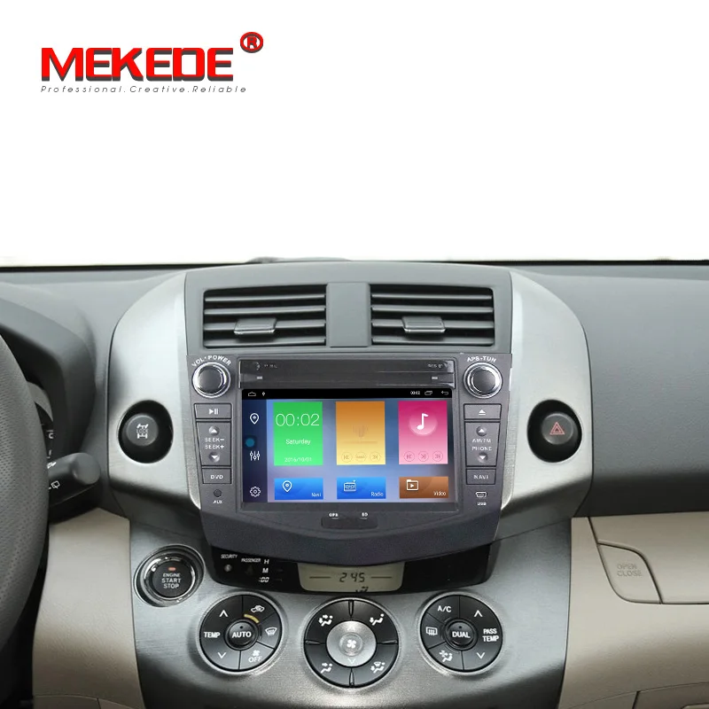 Clearance MEKEDE Android 9.1 car dvd player Car Radio for Toyota RAV4 Rav 4 2007 2008 2009 2010 2011 Multimedia Autoradio gps navigation 5