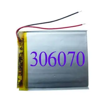 

New Hot 3.7V 306070 For Newman A11HD battery B39 MP4 MP5 navigation lithium polymer battery Rechargeable Li-ion Cell