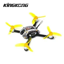 Kingkong FLY EGG 100 100 мм гоночный Радиоуправляемый Дрон с F3 10A 4в1 Blheli_S 25/100 мВт 16CH 800TVL FPV Квадрокоптер DIY PNP BNF