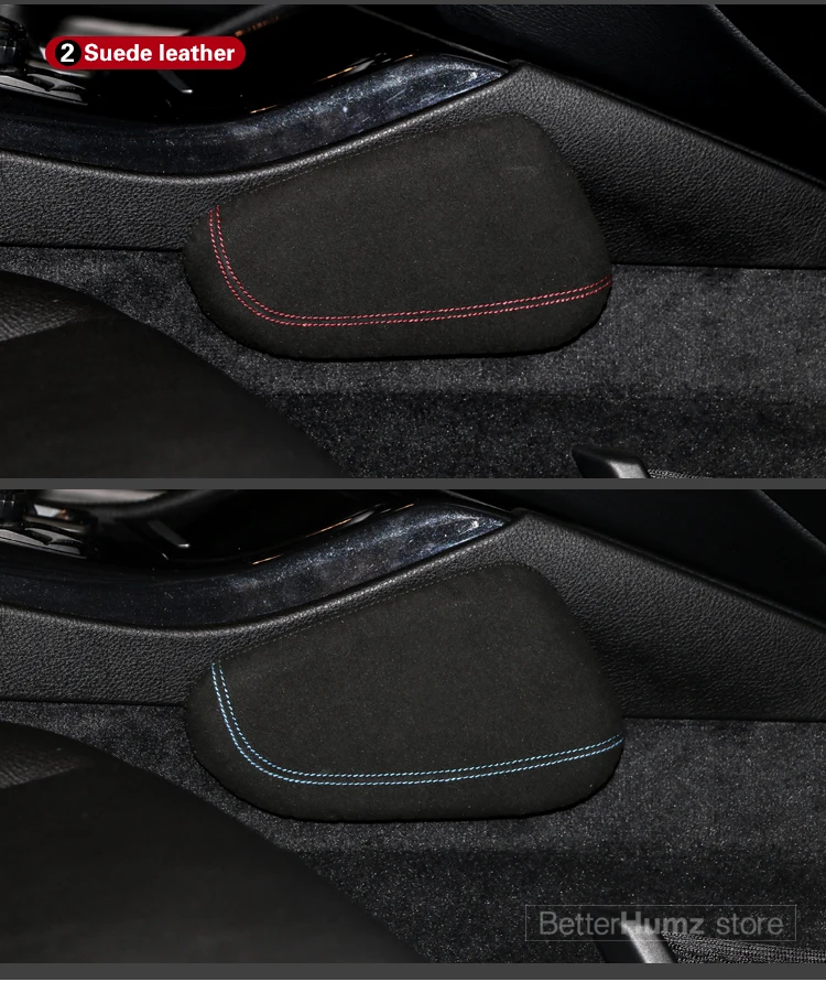 BetterHumz внутренняя Кожаная подушка для ног наколенник поддержка бедра автомобиля Стайлинг для BMW E46 E39 E60 E90 E36 F30 F10 X5 аксессуары