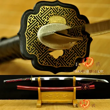 

Clay Tempered Battle Ready Japanese Katana Sword T10 High Carbon Steel Blade katana sword