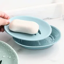 Двойной каркасный мыльница коробка держатель Контейнер для дома ванная комната мыло держатель