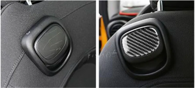 Светлая крышка для сигарет на руле, наклейки из углеродного волокна для автомобиля Cooper R61 R55 R56 R60 R61 F55 F56, аксессуары для стайлинга автомобилей