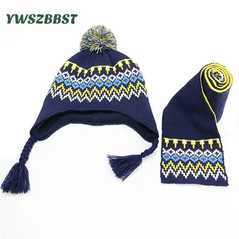 

Winter Autumn Baby Hat for Kids Toddler Hats Children Hats for Boys Girls 0-6 Age Kids Caps Crochet Warm Baby Cap