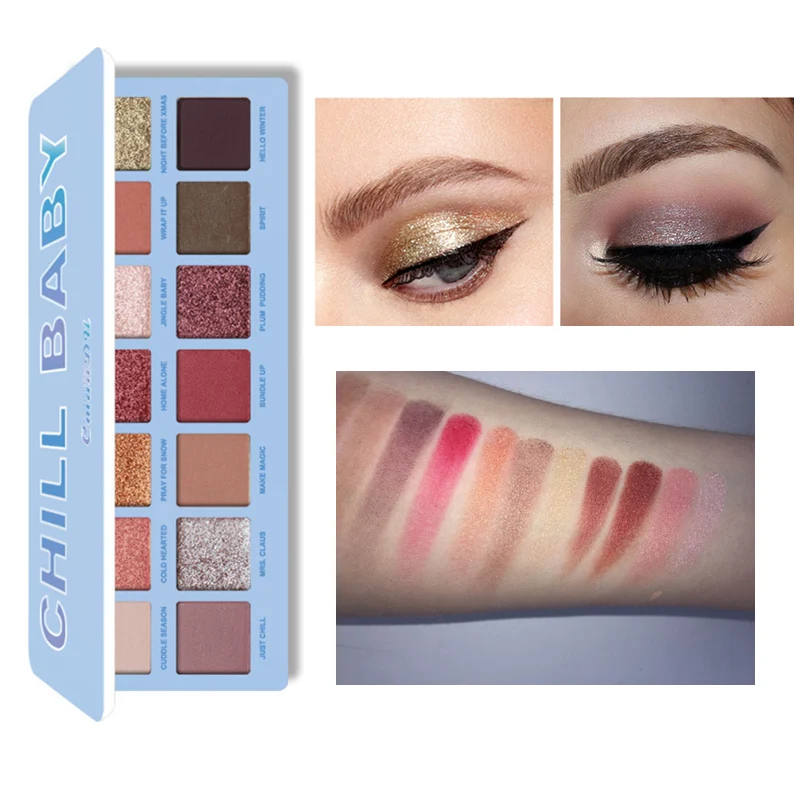 

Fashion Outstaning 8 Colors Eyeshadow Palette Makeup Shimmer Matte Deep Eye Shadow Cosmetics Palette For Brown Eyes Brand New