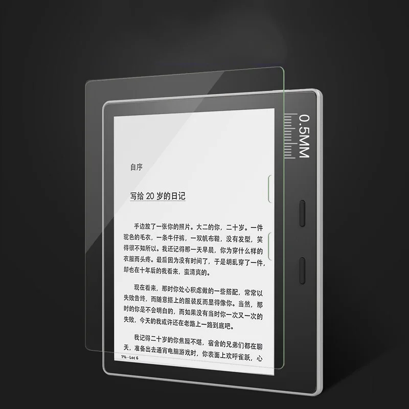 2.5D Закаленное стекло для Amazon Kindle Oasis 2017 7 дюймов полное покрытие защита экрана