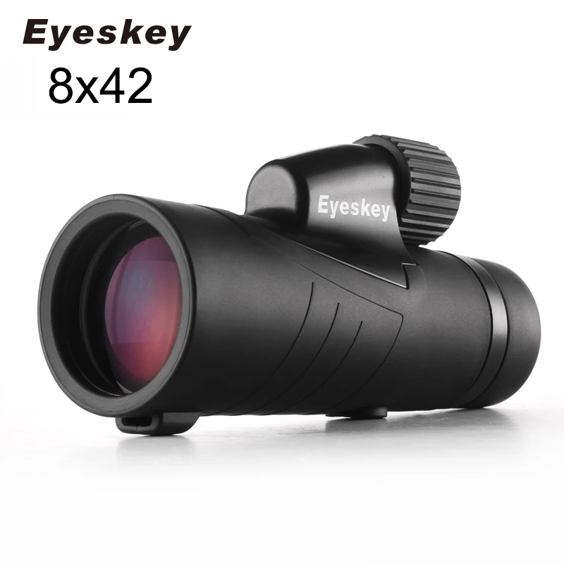 Eyeskey 8x42 Монокуляр телескоп Bak4 Prism Оптика Монокуляр Водонепроницаемый прицелов для кемпинга ручной фокус путешествия