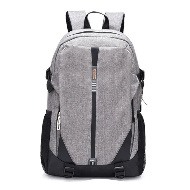 

2018 New Style Fashion Solid Color Canvas Man and Woman's Backpack Stylish Large-capacity Backpack 20 Inch Laptop Bag Schoolbag