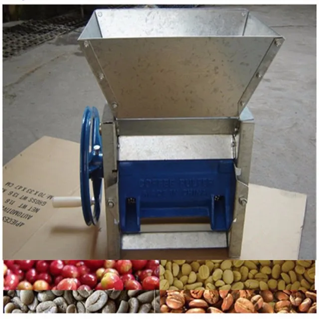 Hot sale cocoa bean shelling machine coffee beans pulping extractorin