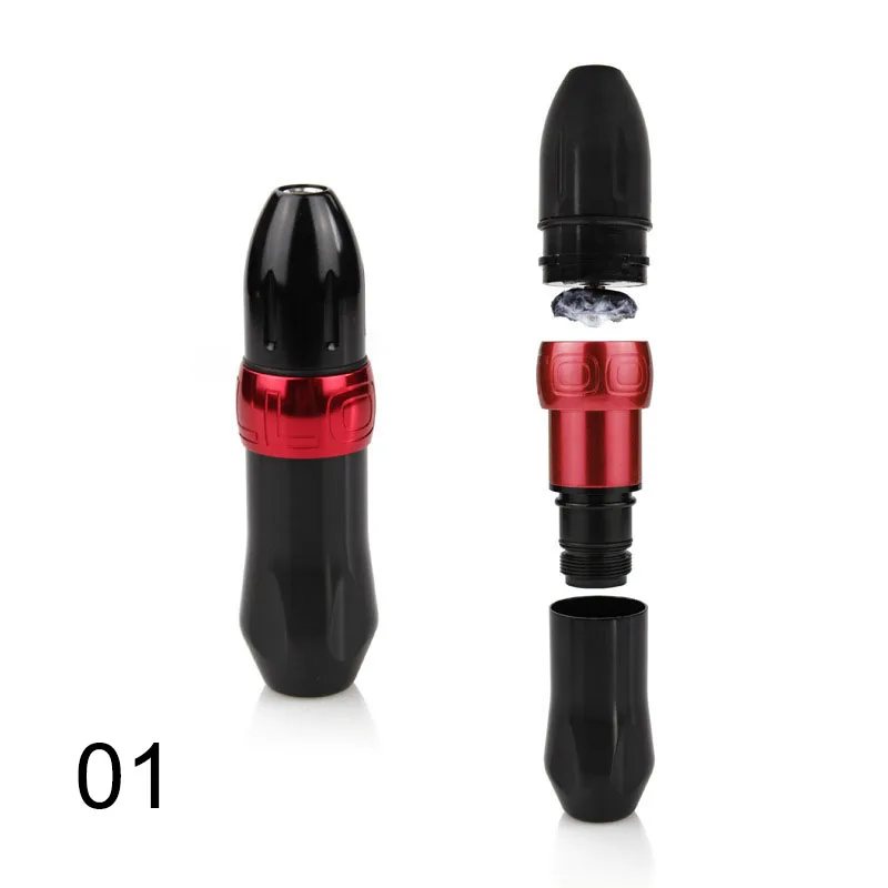 

Hot Tattoo Pen 10000rpm Detachable Anti-slip Space Aluminum Durable Tattooing Tools for Body Eyebrow SJ66